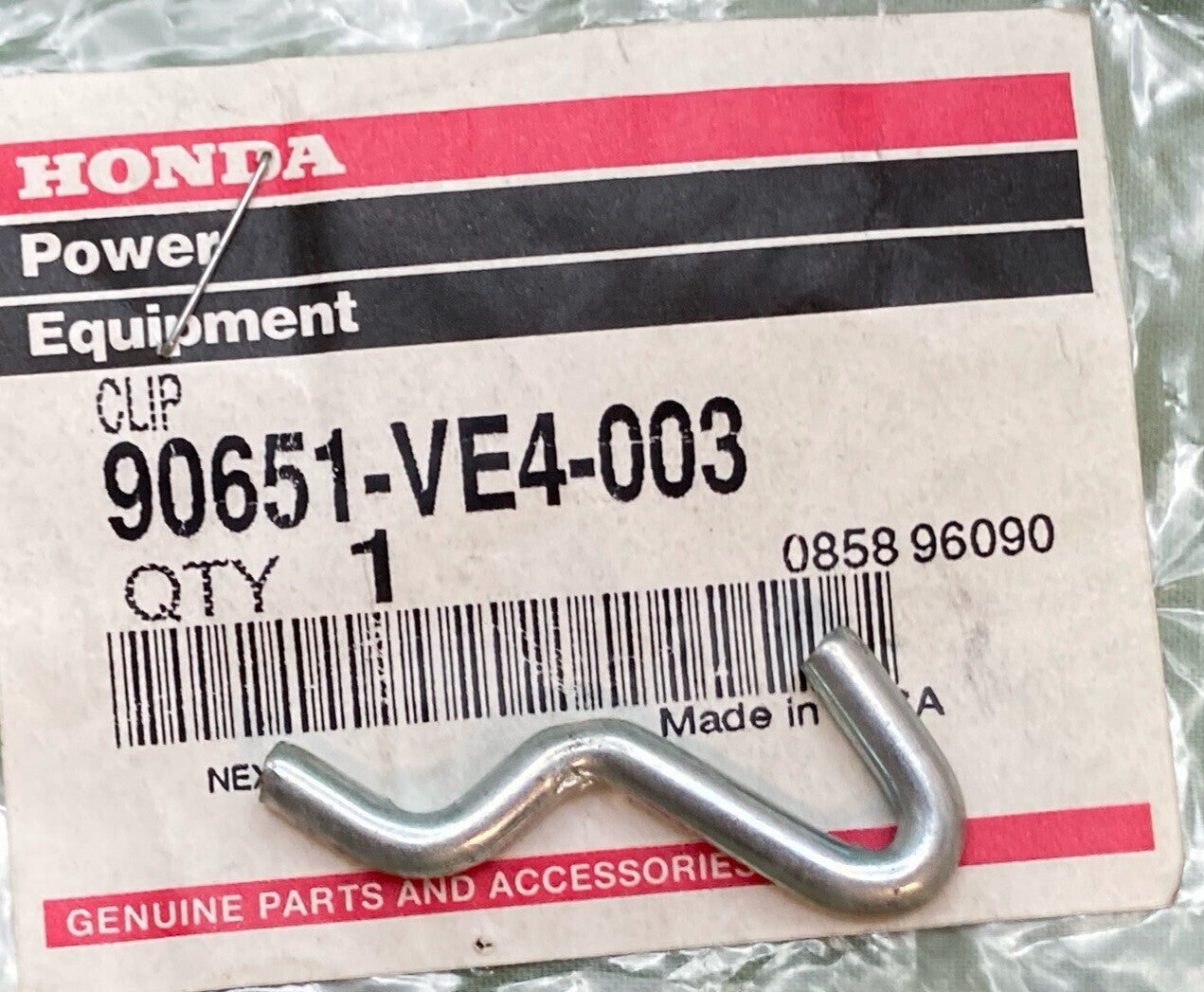 NEW GENUINE HONDA 90651-VE4-003 SPRING CLIP