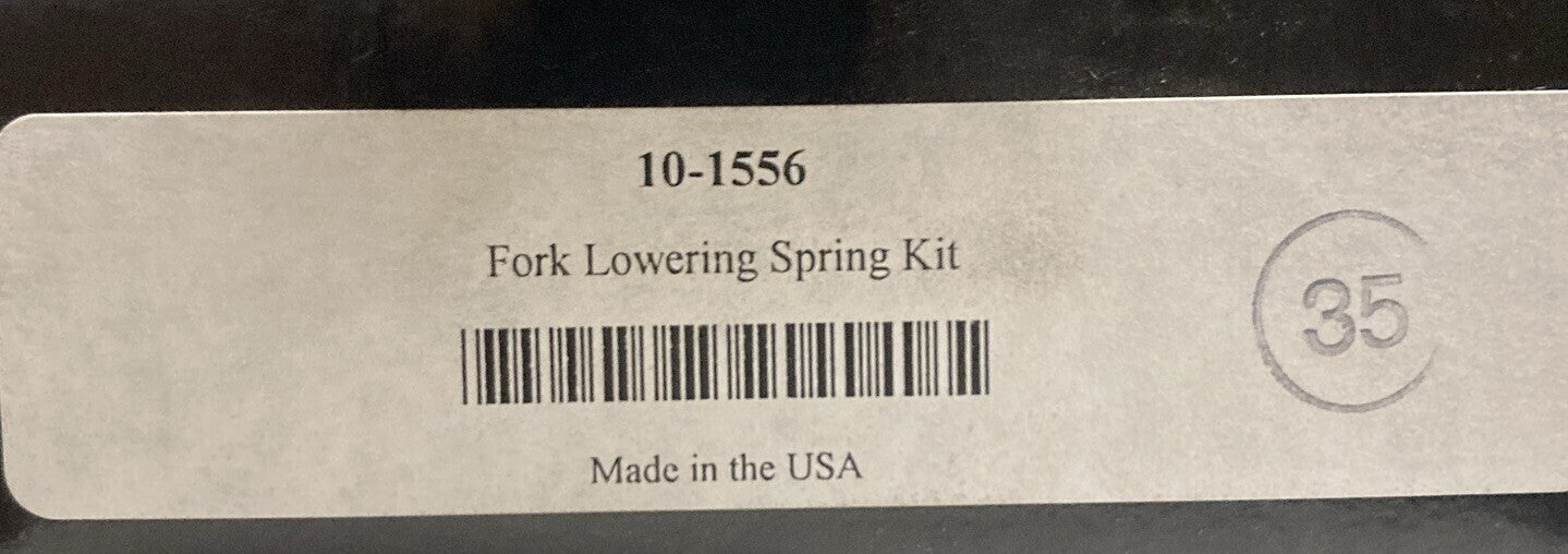 NEW GENUINE PROGRESSIVE SUSPENSION 10-1556 Drop-in Fork Lowering Kit