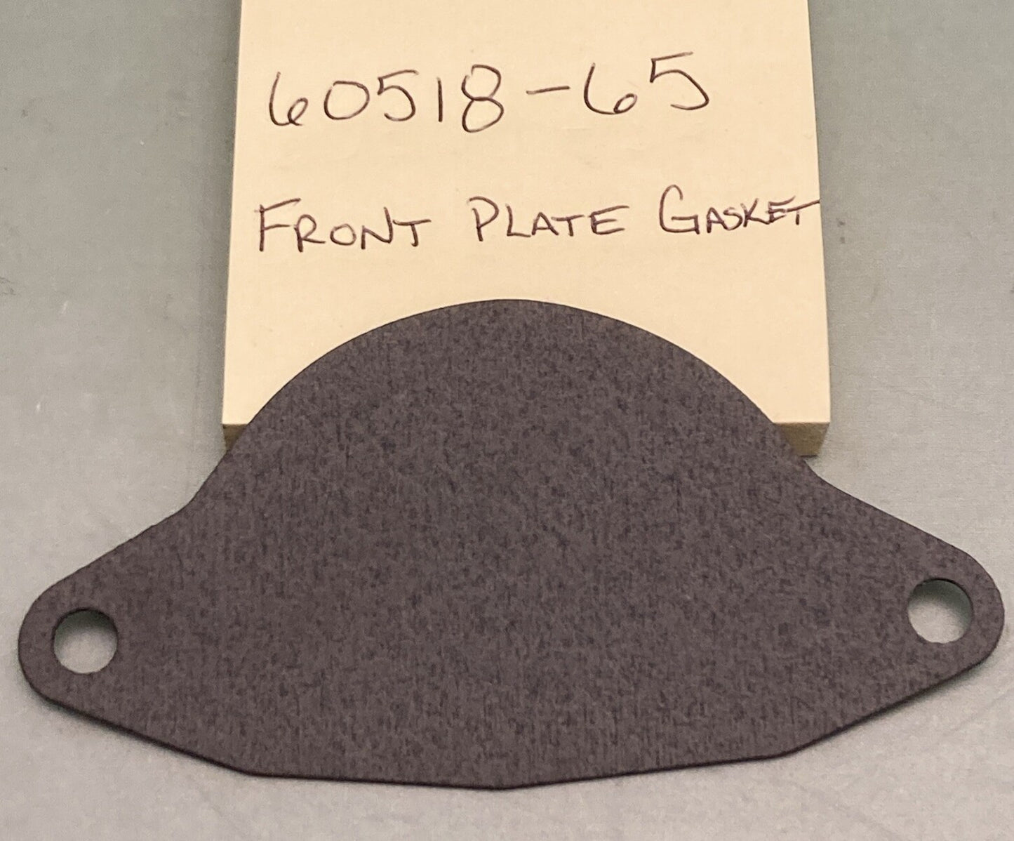 QTY 3 NEW REPLACES HARLEY DAVIDSON 60518-65 FRONT PLATE GASKET