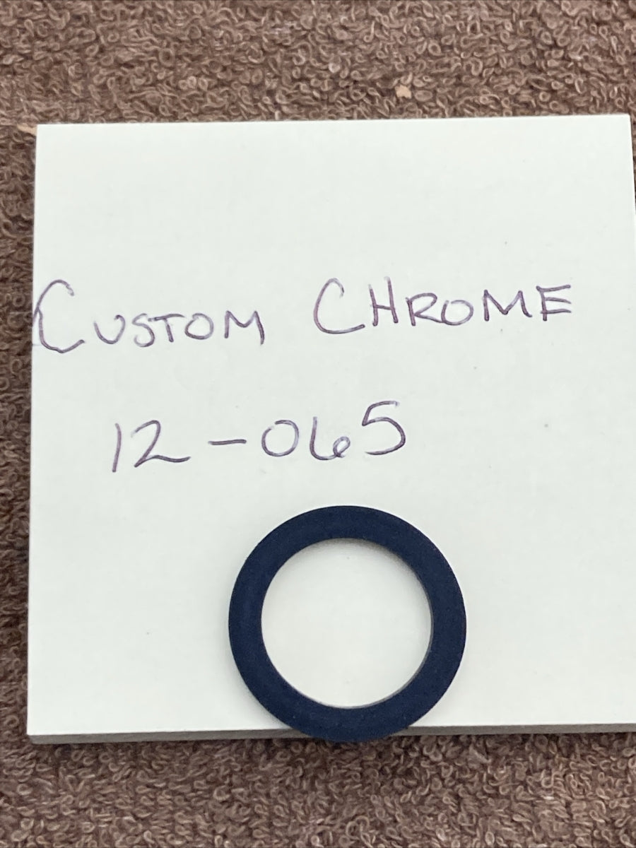 QTY 12 NEW CUSTOM CHROME 12-065 RUBBER PUSHROD WASHER FOR HARLEY DAVIDSON