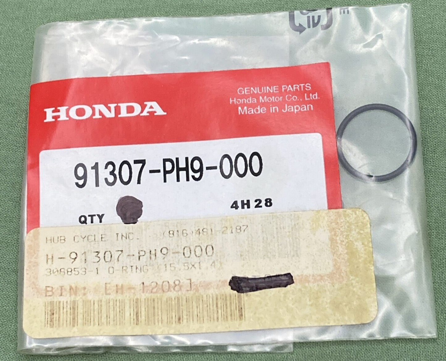 NEW GENUINE HONDA 91307-PH9-000 THERMOSTAT O-RING (15.5X1.4)