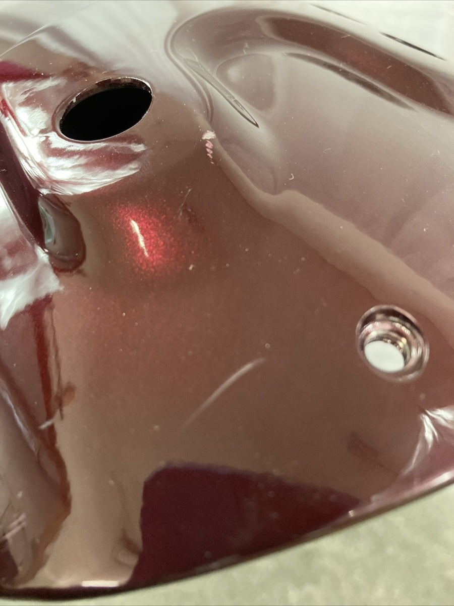 NEW GENUINE YAMAHA 2UJ-21610-00-PD REAR FENDER COMP DARK RED XV250 07-09