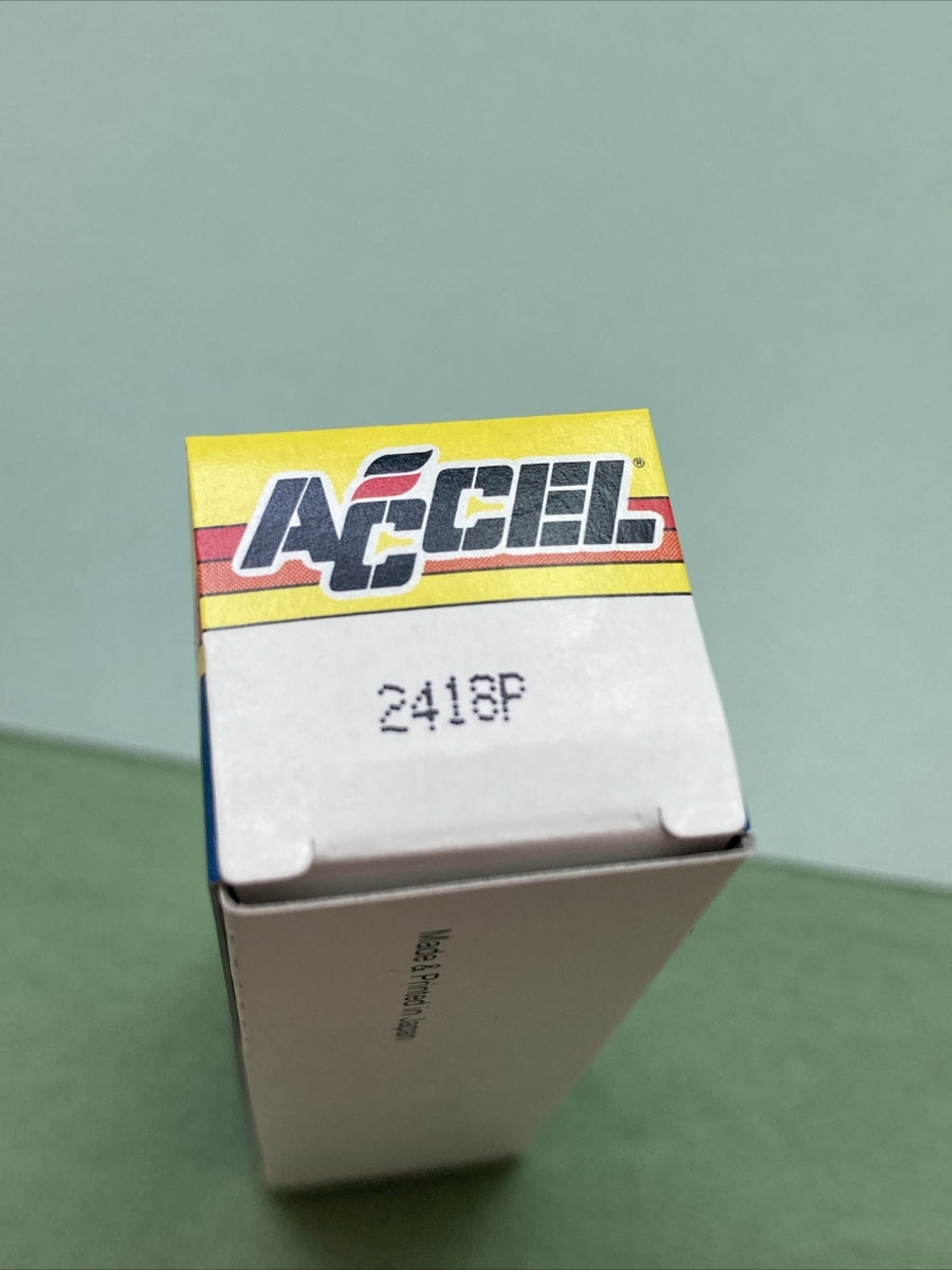 QTY 2 NEW ACCEL 2418P U-GROOVE SPARK PLUGS
