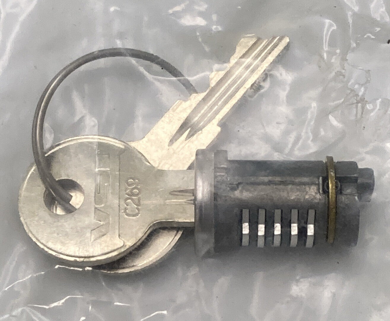 NEW REPLACES PETERBILT 608043-269 CYLINDER AND KEYS