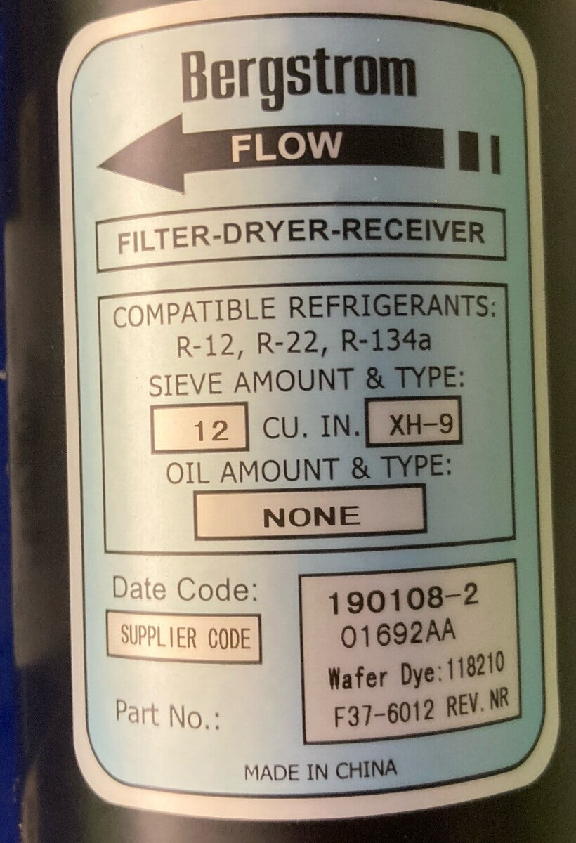NEW GENUINE PACCAR F37-6012 RECEIVER DRYER