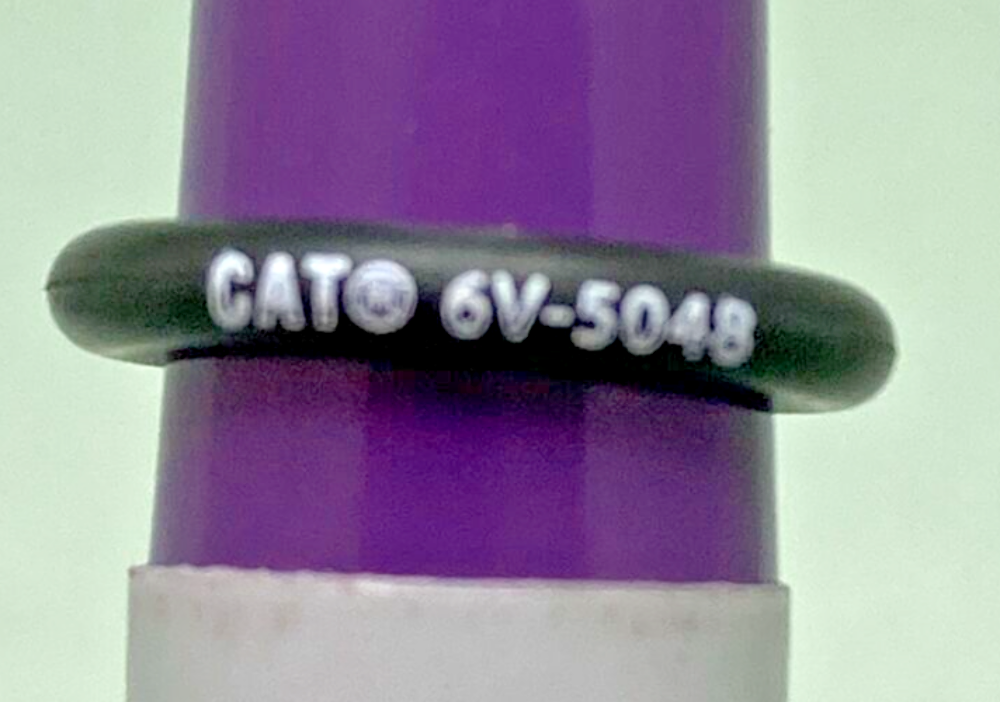 QTY 5 NEW CAT 6V-5048 O-RING