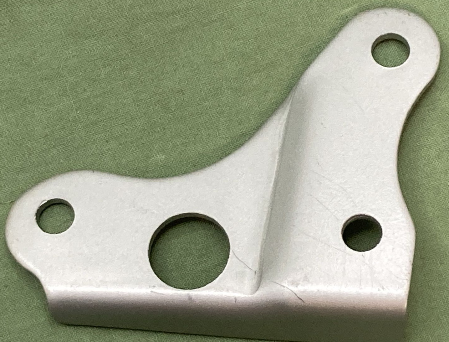 NEW GENUINE KAWASAKI 50356-118-000AU PLATE, ENGINE HANGER *NH35* (CLOUD SILVER)