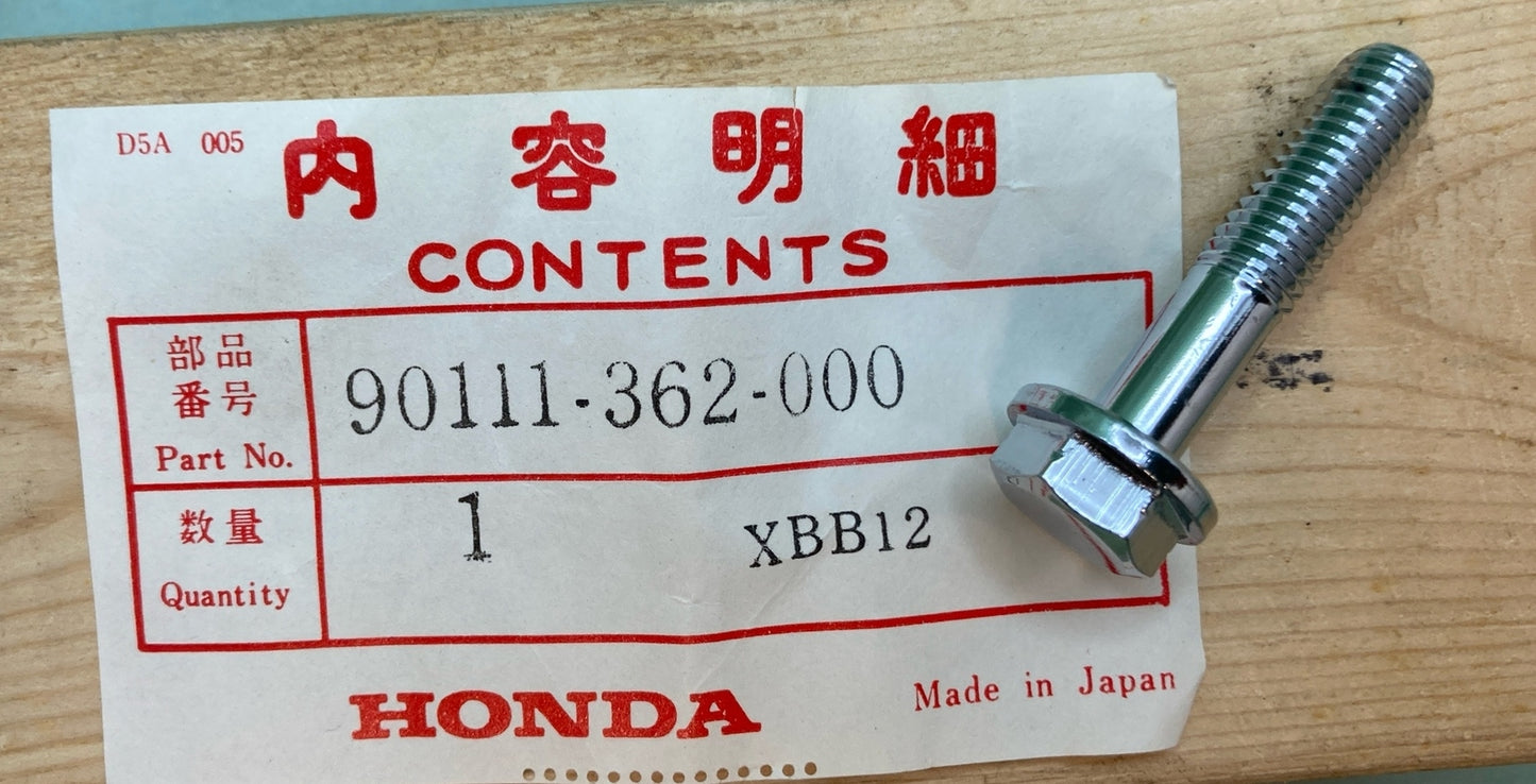 NEW GENUINE HONDA 90111-362-000 FLANGE BOLT SUPERSEDED 90111-402-700