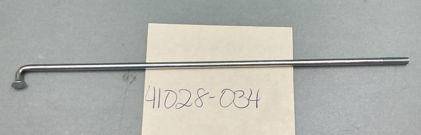 QTY 4 NEW REPLACES KAWASAKI 41028-034 SPOKE REAR OUTER 1615MM X 75.5D NO NIPPLES