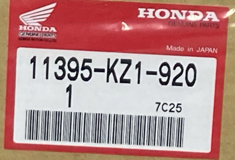 NEW GENUINE HONDA 11395-KZ1-920 GASKET CRANKCASE COVER LEFT