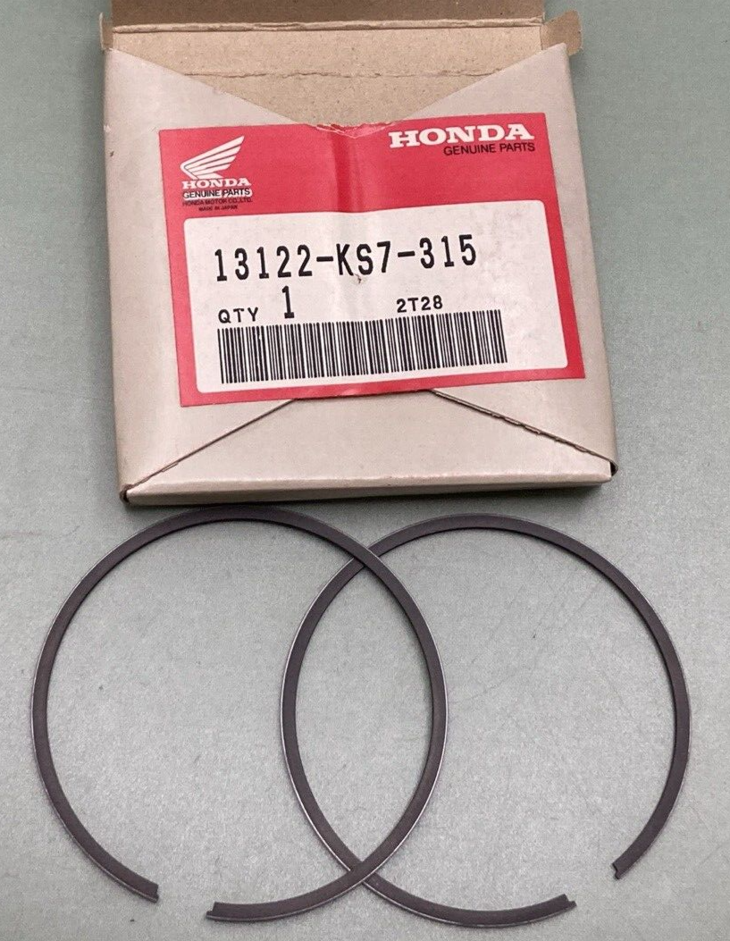 NEW GENUINE HONDA 13122-KS7-315 RING SET PISTON STANDARD
