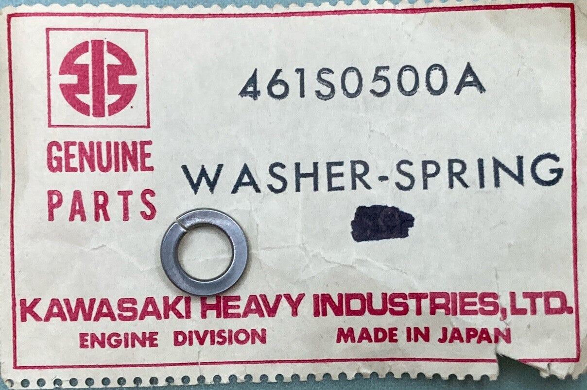 QTY 10 NEW GENUINE KAWASAKI 461S0500A WASHER-SPRING, 5MM SUPESEDE 461S0500