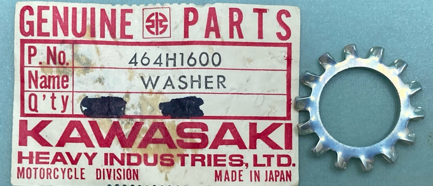 NEW GENUINE KAWASAKI 464H1600 WASHER, LOCK, 16MM