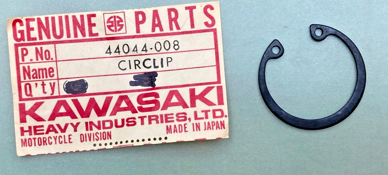 NEW GENUINE KAWASAKI 44044-008 CIRCLIP FORK PISTON