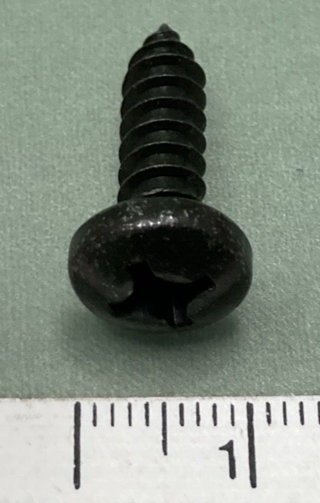 QTY 2 NEW GENUINE ARCTIC CAT 0423-719 SCREW SELF TAP CROSS HEAD 12-14X3/4 BLACK