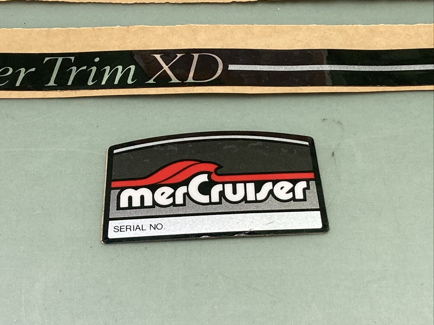 NEW GENUINE MERCURY QUICKSILVER 37-13682 PARTIAL DECAL SET