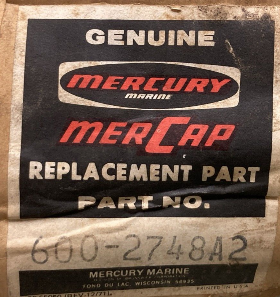 NEW GENUINE MERCURY QUICKSILVER 600-2748A2 CONNECTING ROD ASSEMBLY
