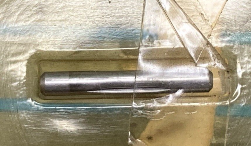 NEW GENUINE MERCURY QUICKSILVER 48-814728 PROPELLER MACHETE WEEDLESS BLACK