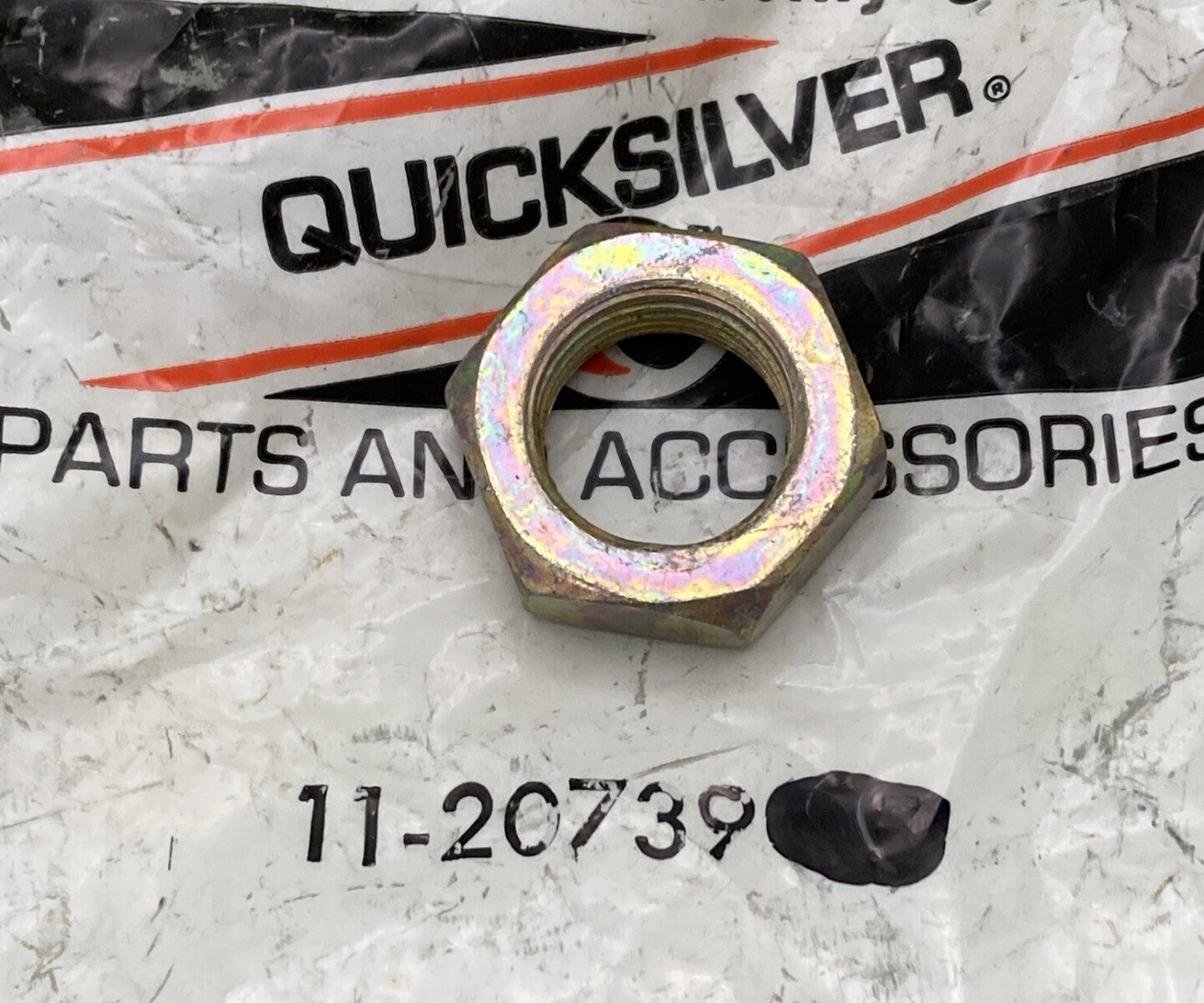 QTY 5 NEW GENUINE MERCURY QUICKSILVER 11-20739 NUT PINION GEAR