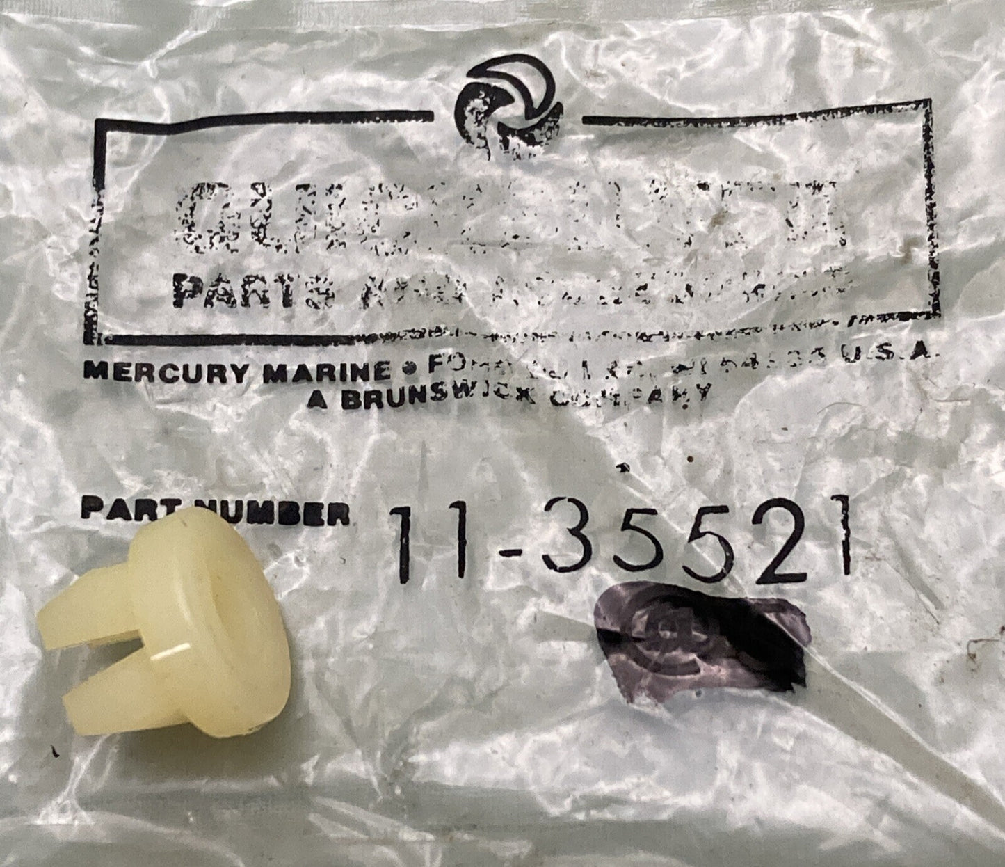 QTY 5 NEW GENUINE MERCURY QUICKSILVER 11-35521 NUT
