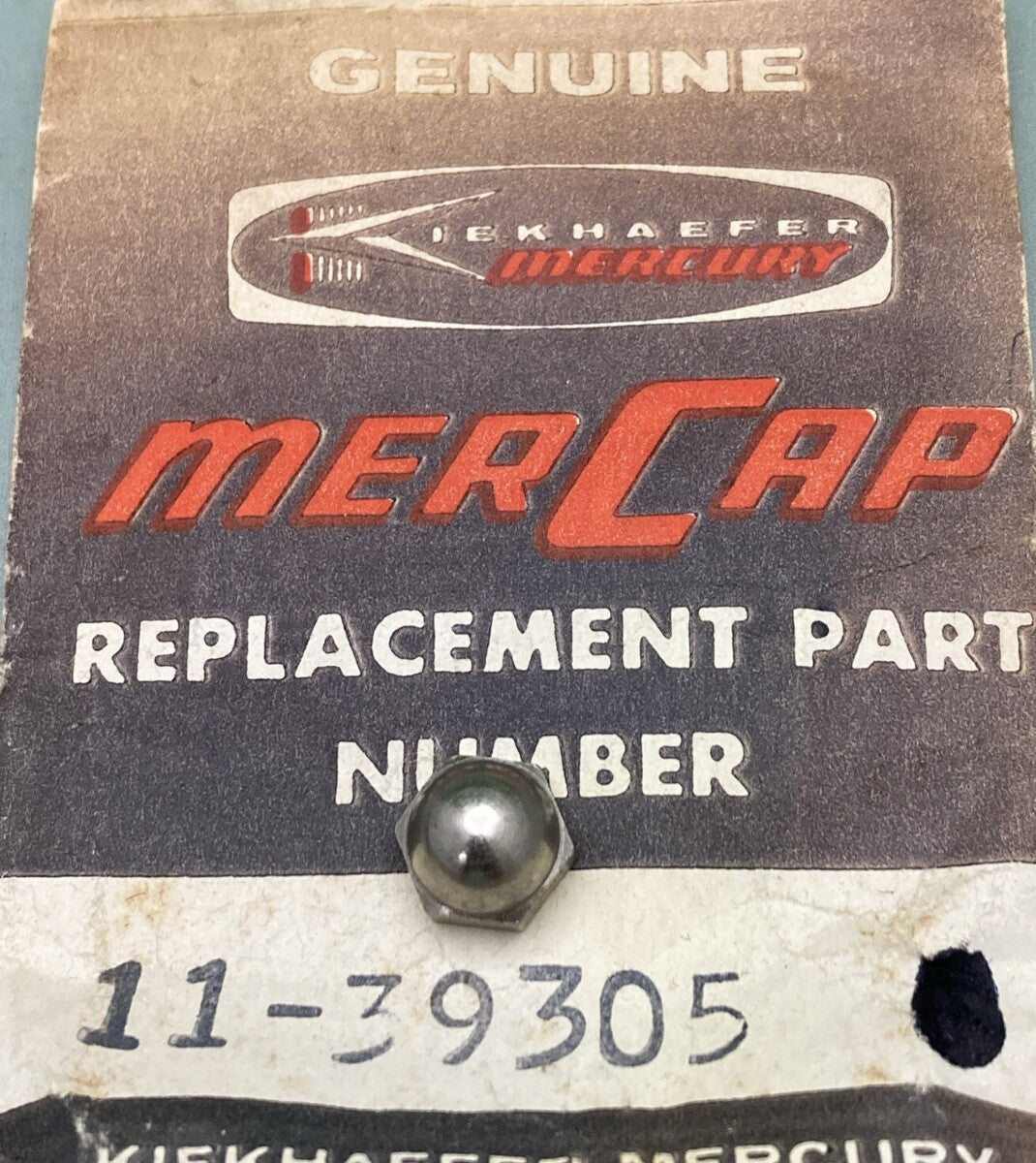 QTY 2 NEW GENUINE MERCURY 11-39305 NUT SHIFT CONTROL HANDLE TO SHAFT