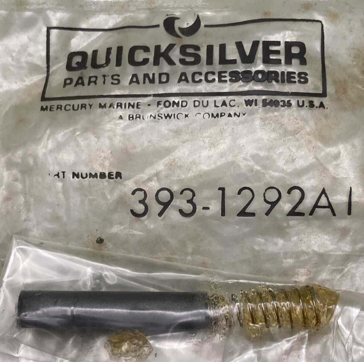 NEW GENUINE MERCURY QUICKSILVER 393-1292A1 BRUSH DISTRO ASM MERCURY 1100E E-SS