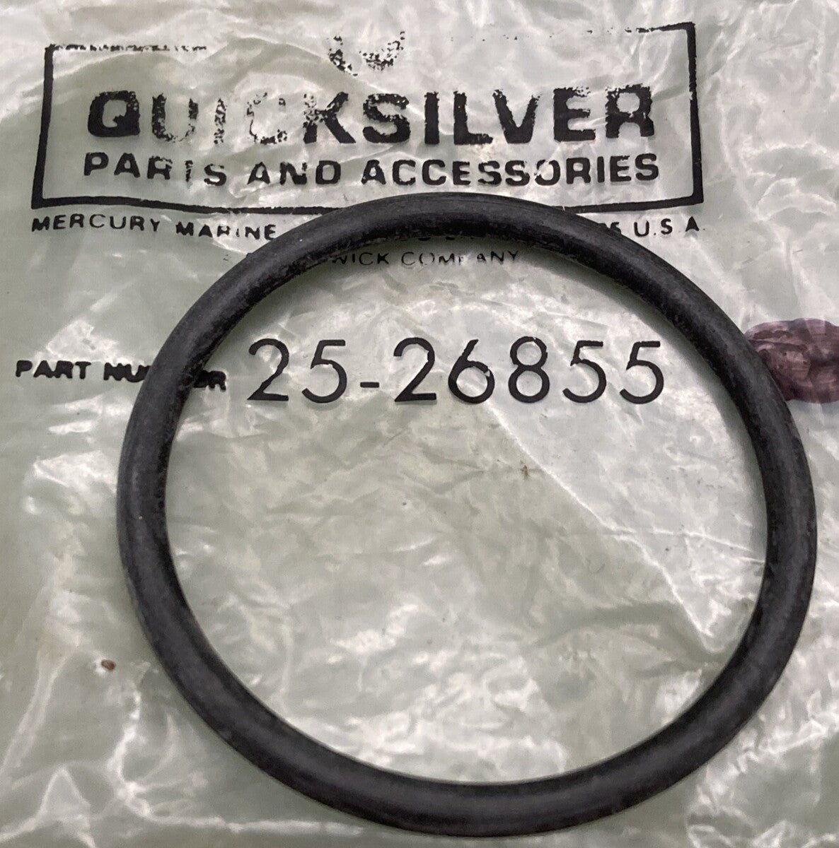 QTY 4 NEW GENUINE MERCURY QUICKSILVER 25-26855 O RING