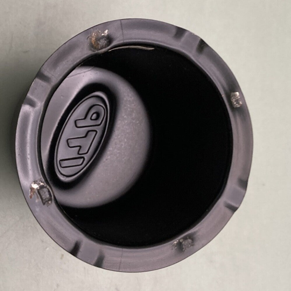 NEW ITP ITP-SM130B DELTA STEEL WHEEL CENTER CAP BLACK 4/4-12" 4/110