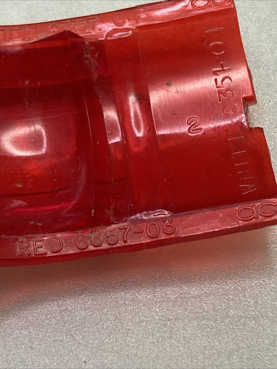 NEW ATTWOOD 6357-03 RED BOW NAVIGATION LIGHT LENS