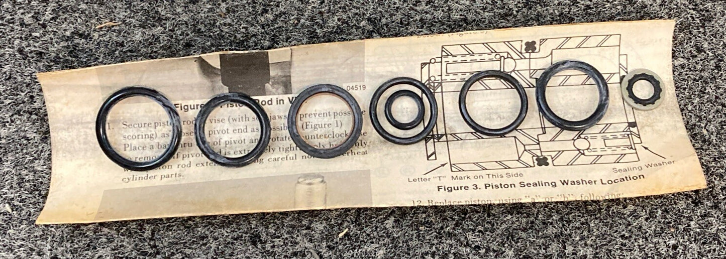 NEW GENUINE MERCURY QUICKSILVER 25-60342A2 O RING KIT TRIM CYCLINDER INCOMPLETE