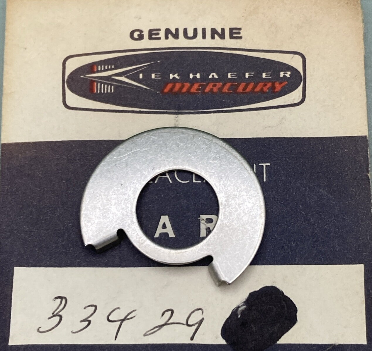 NEW GENUINE MERCURY 33429 PLATE GEAR HOUSING ASM MARINE 200
