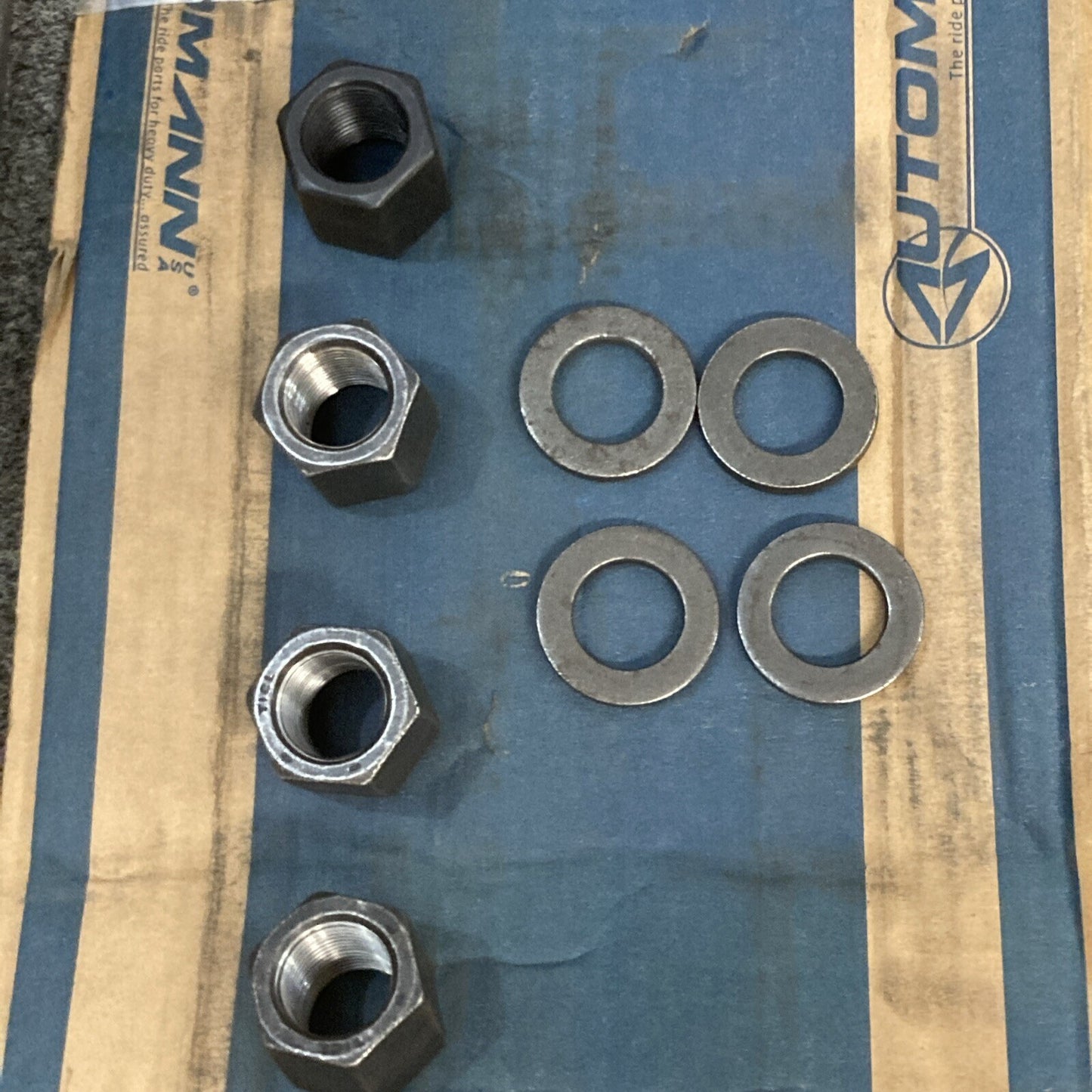 NEW AUTOMANN AUBK8261-224 U Bolt Kit Square 7/8". x 3" x 22-1/2"
