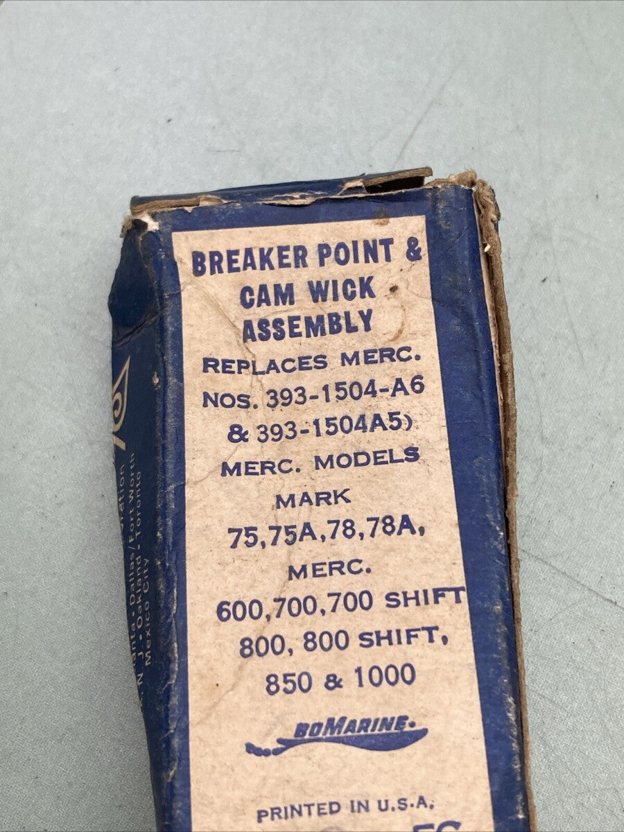 NEW BOWMAN 87760 BREAKER POINT AND CAM WICK ASSEMBLY