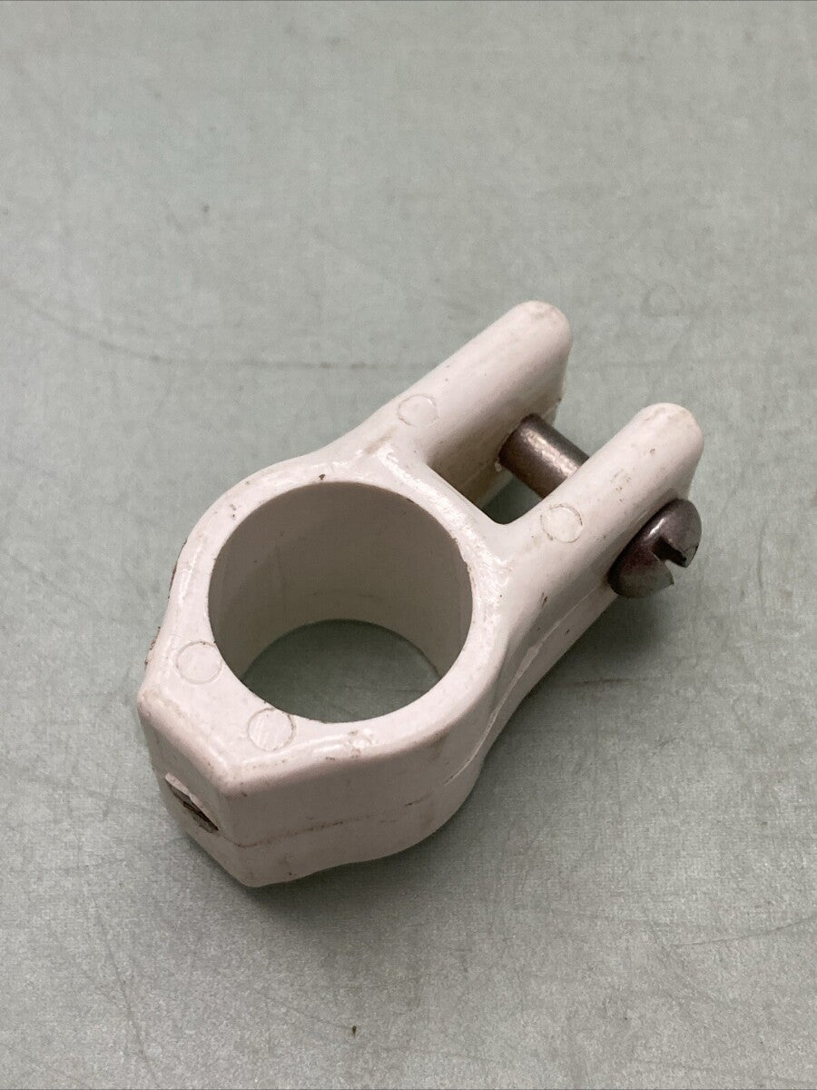 NEW REPLACES BIMINI WHITE NYLON JAW SLIDE 3/4"
