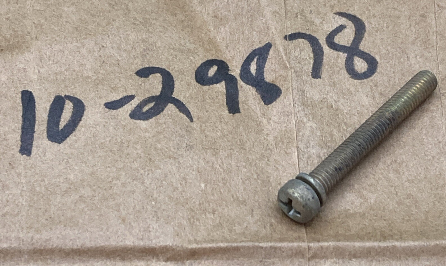 NEW REPLACES MERCURY QUICKSILVER 10-29878 SCREW