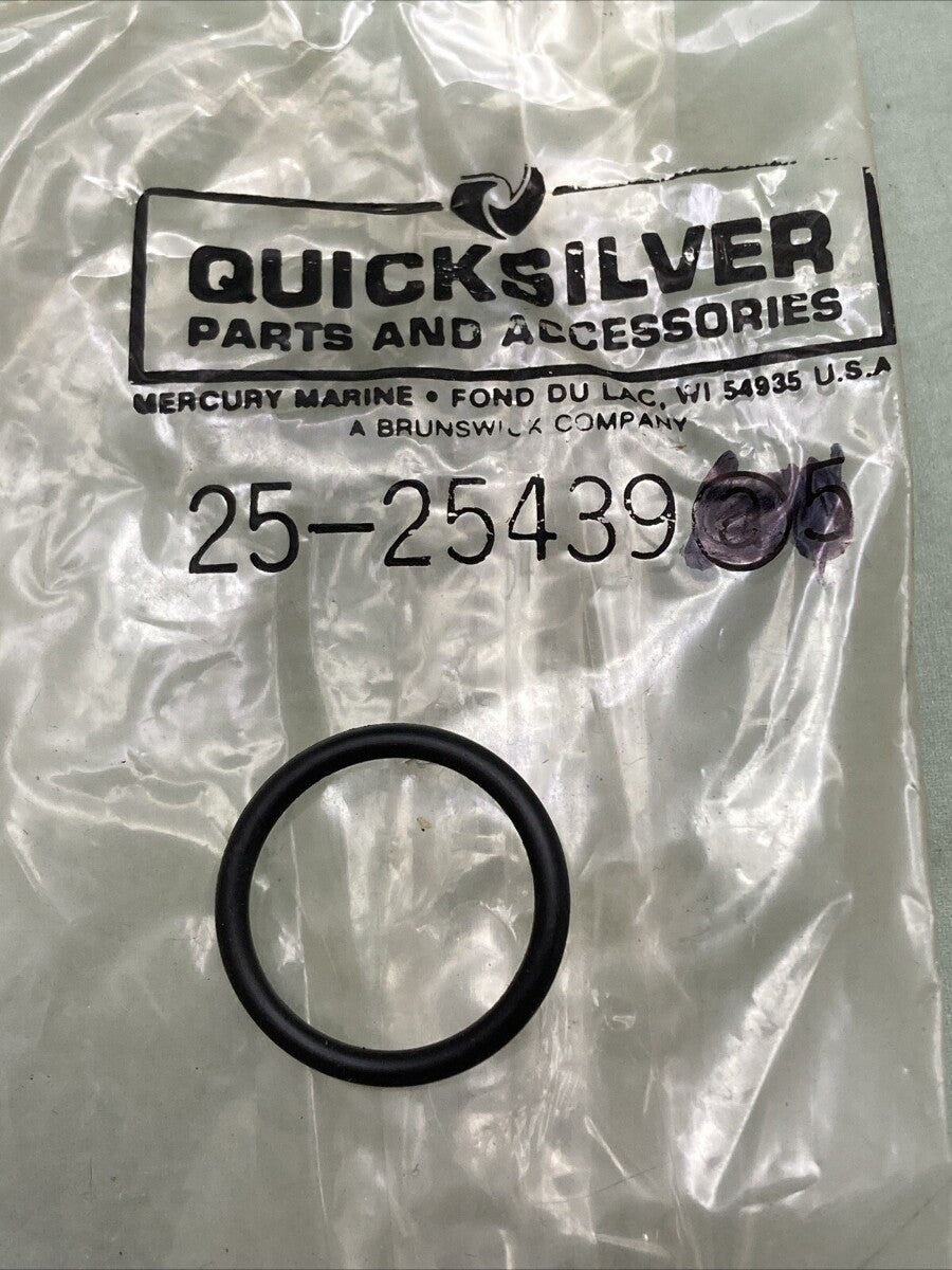 QTY 7 NEW GENUINE MERCURY QUICKSILVER 25-25439 O-RING