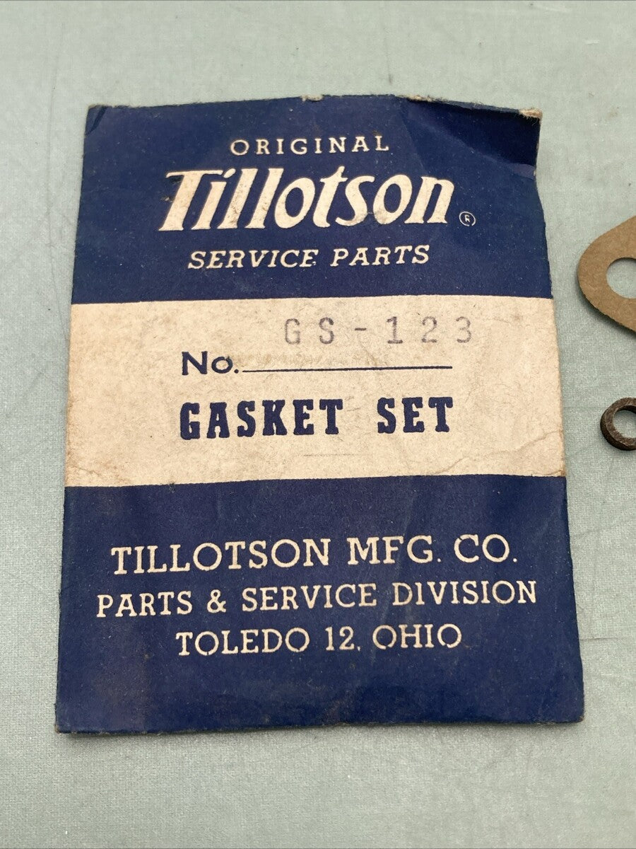 NEW TILLOTSON GS-123 PARTIAL GASKET KIT