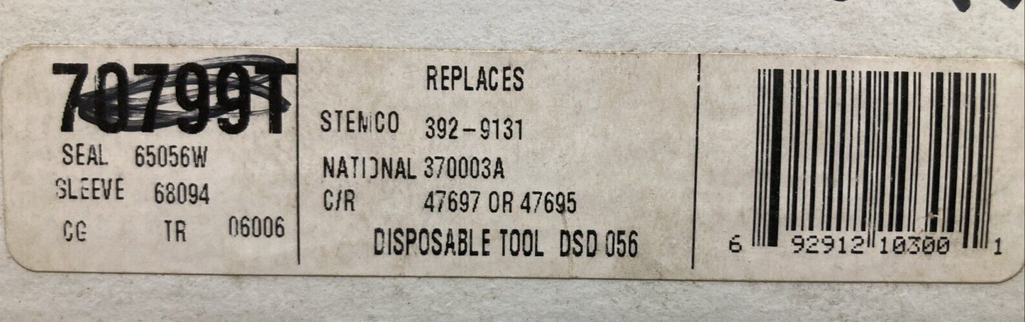 NEW TRISEAL MVP 70799T WHEEL SEAL SLEEVE & INSTALLATION TOOL KIT 38,000# 46,000#