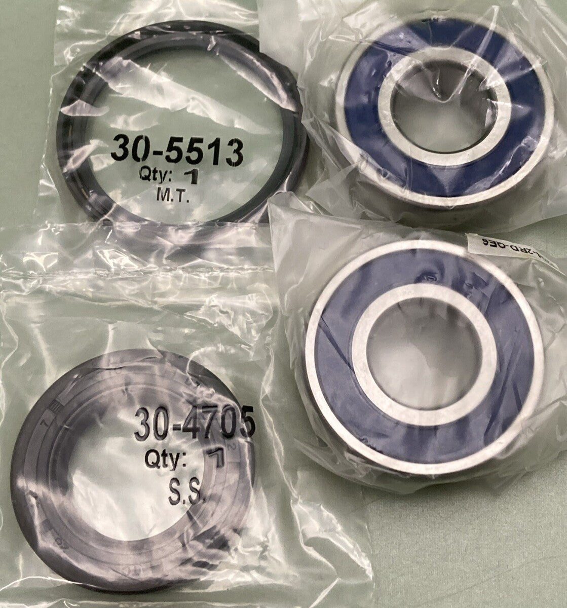 NEW GENUINE ALL BALLS RACING 0215-0057 FRONT WHEEL BEARING SEAL KIT