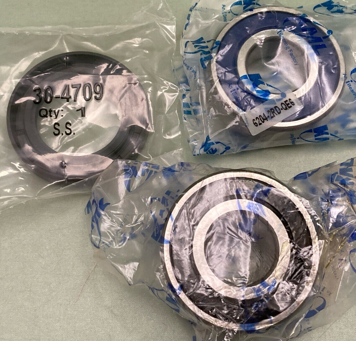 NEW GENUINE ALL BALLS RACING 0215-0017 WHEEL BEARING SEAL KIT FRONT/REAR