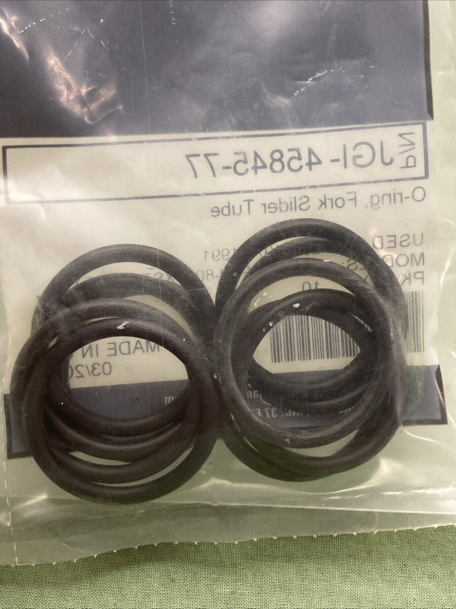 QTY 10 NEW GENUINE JAMES GASKET JGI-45845-77 O-RING, FORK SLIDER TUBE