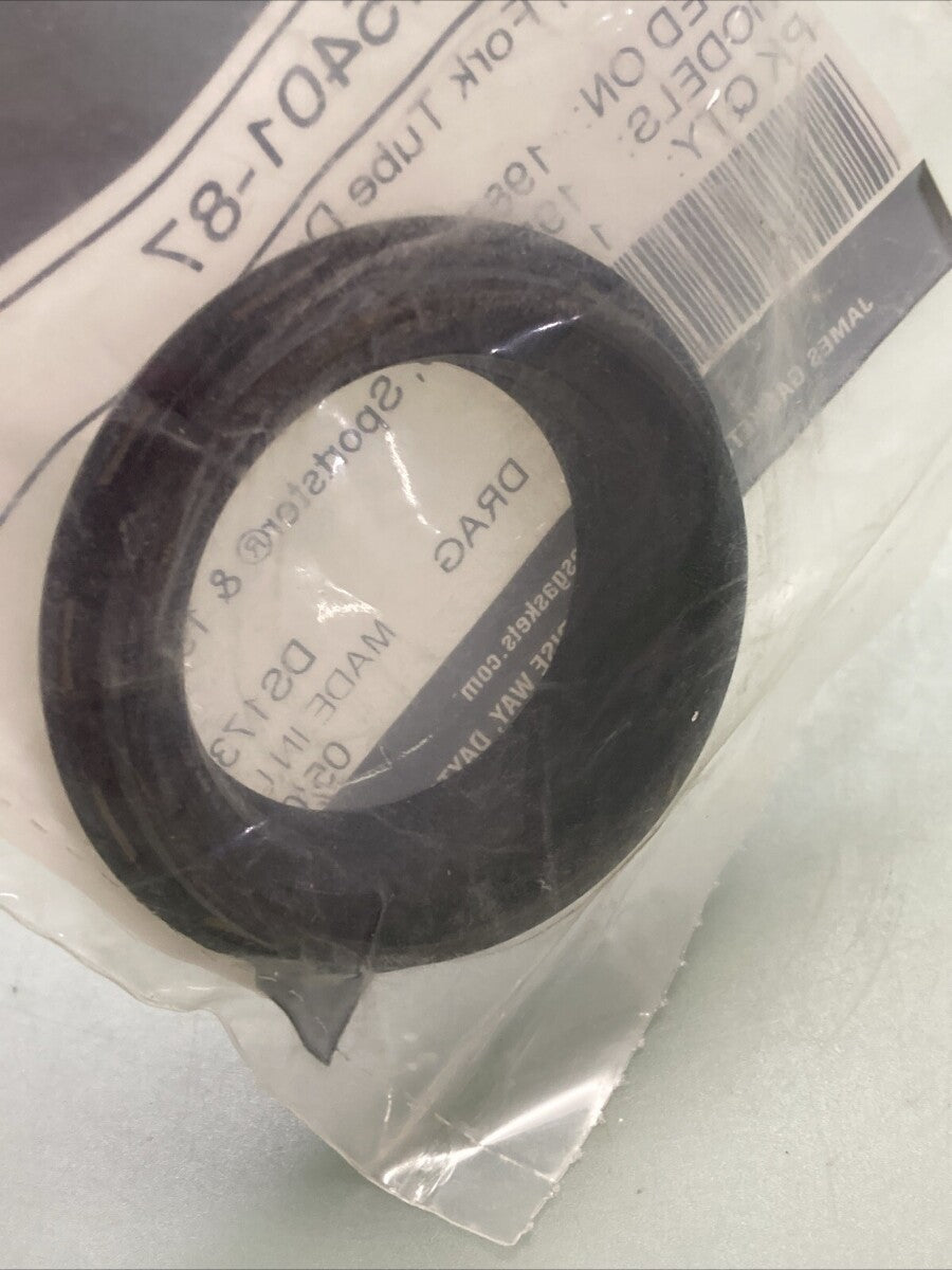 NEW GENUINE JAMES GASKET JGI-45401-87 OIL SEAL, FORK TUBE DUST COVER