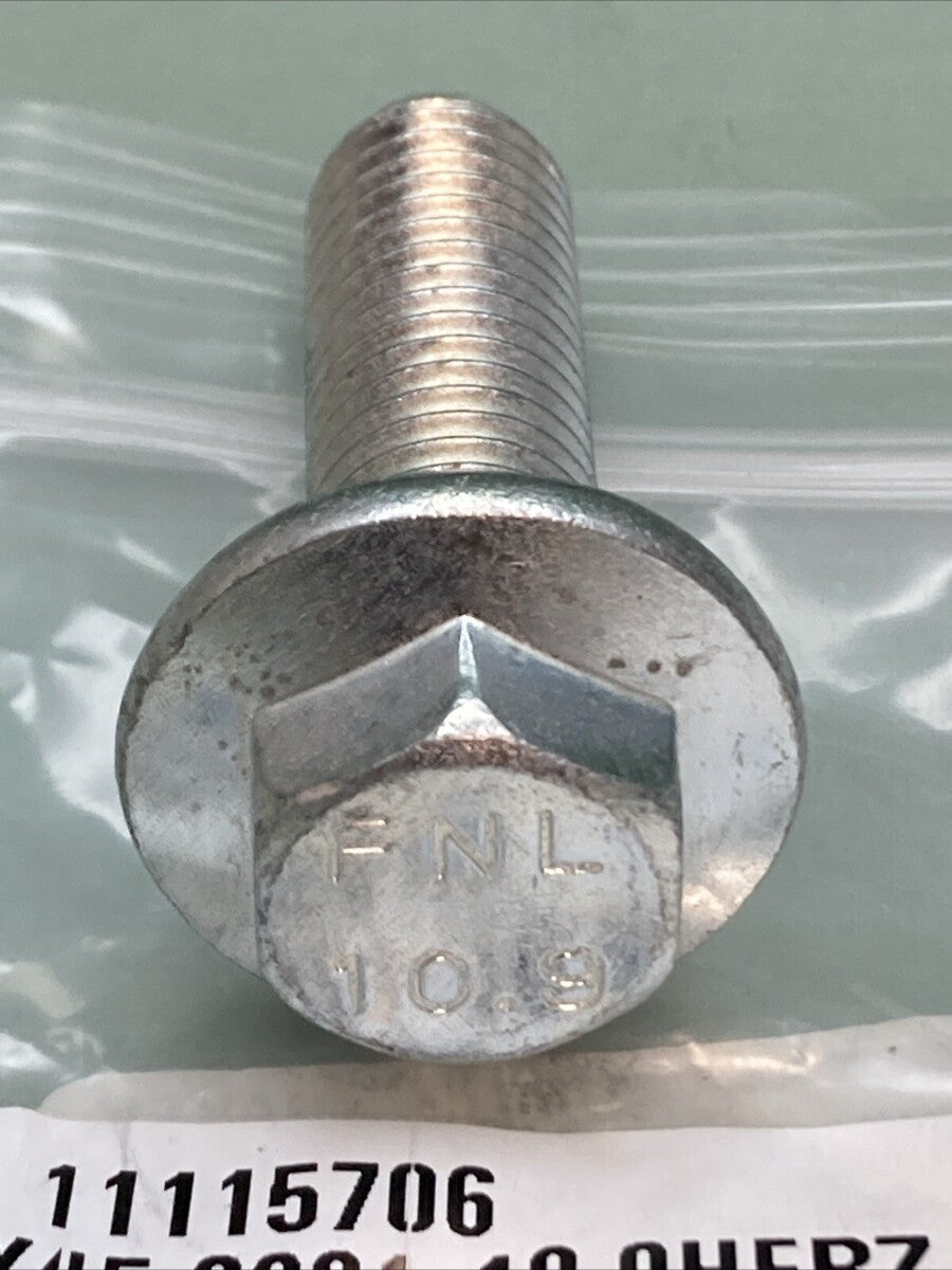 NEW FASTENAL 11115706 M14-2.0 x 45mm Zinc Finish DIN 6921 Class 10.9 Hex Flange