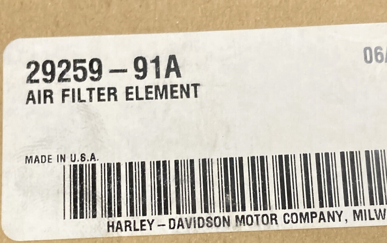 NEW GENUINE HARLEY DAVIDSON 29259-91A AIR FILTR ELEMENT