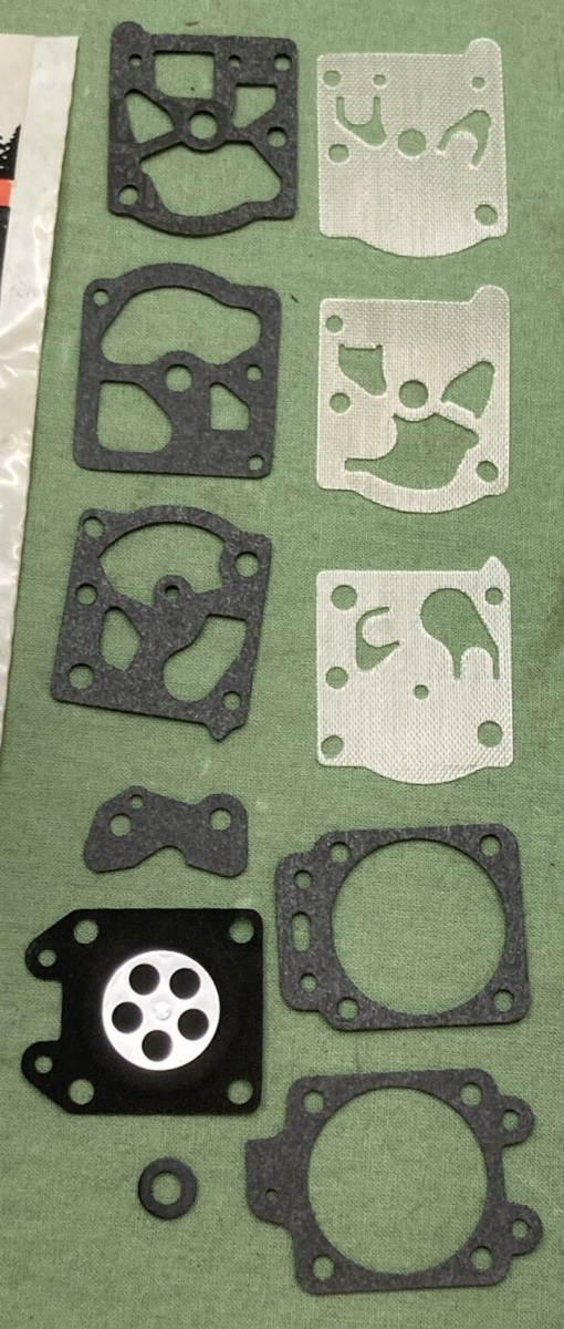 NEW GENUINE OREGON 49-844 CARBURETOR REBUILD DIAPHRAGM GASKET KIT