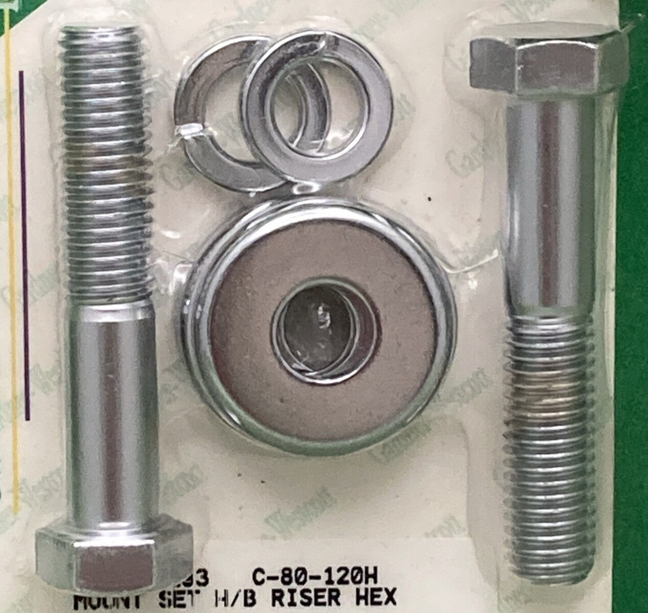 NEW GARDNER WESTCOTT C-80-120H MOUNT SET H/B RISER HEX