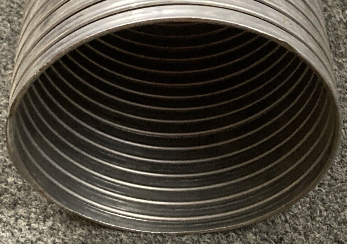NEW Heavy Duty Manufacturing, Inc. (HVYDT) 17B-500-24SS FLEX TUBING SS 5" X 24"