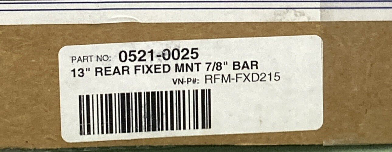 NEW PRO PAD 0521-0025 13" Rear Fixed Flag Mount 7/8" Bar