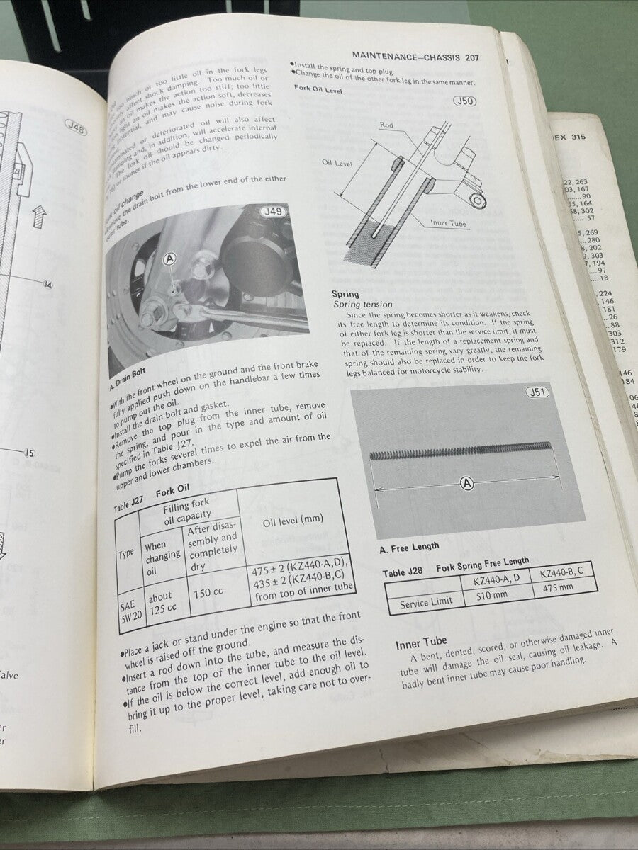 KAWASAKI 99924-1022-03 KZ440 1981 SERVICE MANUAL