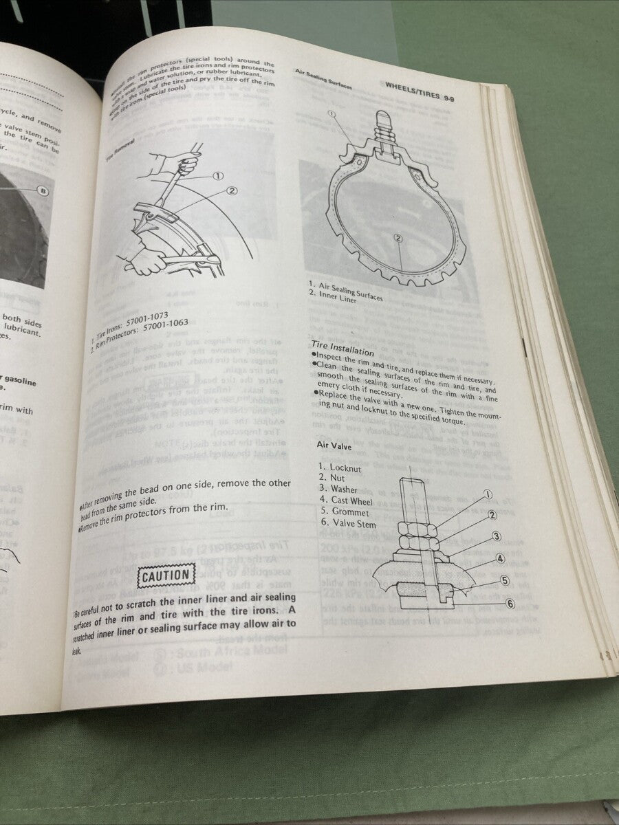 KAWASAKI 99924-1054-05 VULCAN VN750 TWIN 1990 SERVICE MANUAL